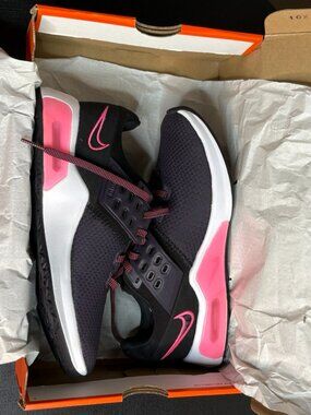 Nike Air Max Bella TR 4 Black/Hyper Pink Cave Purple CW3398-001 Women's Size 7